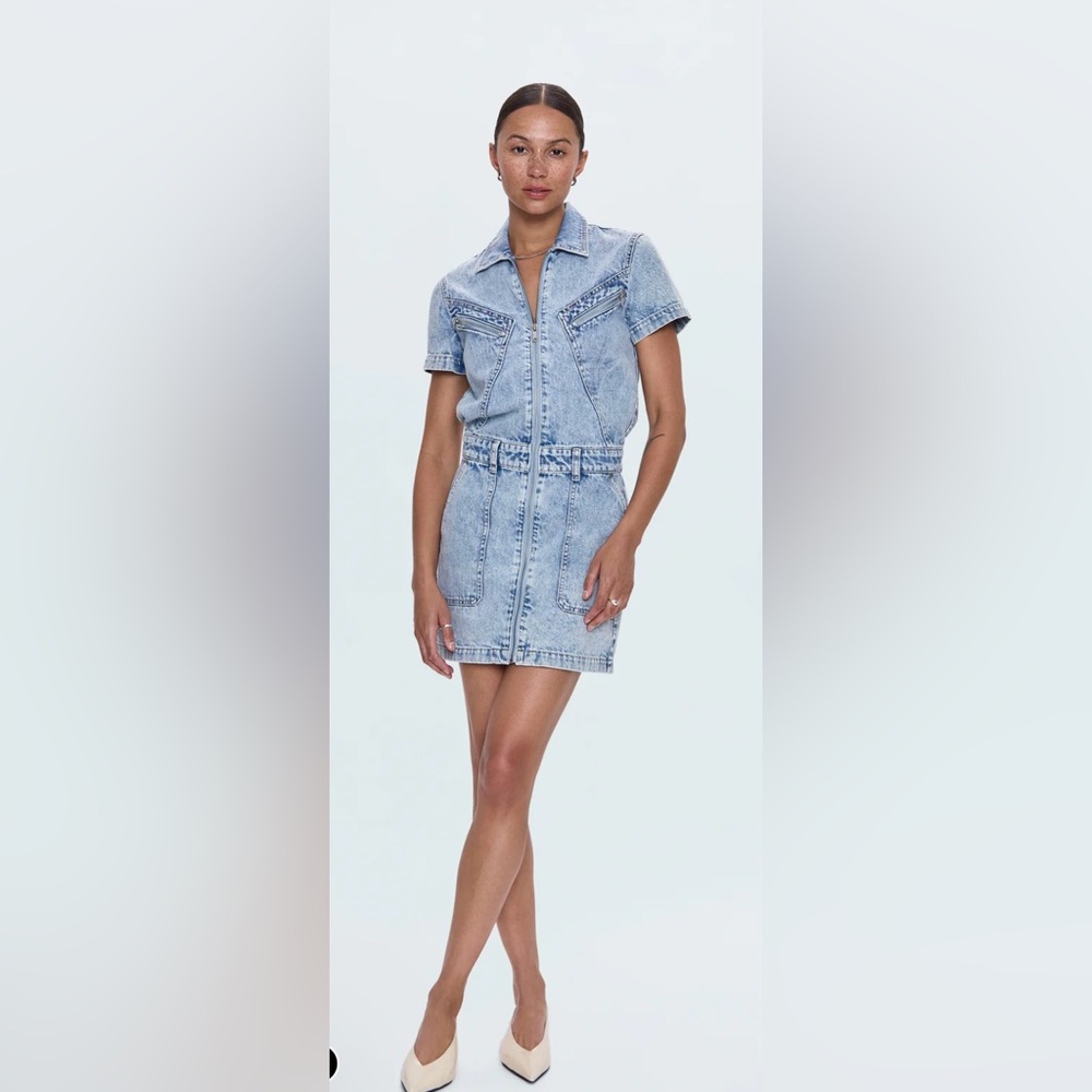 Pistola Light Blue Denim Dress